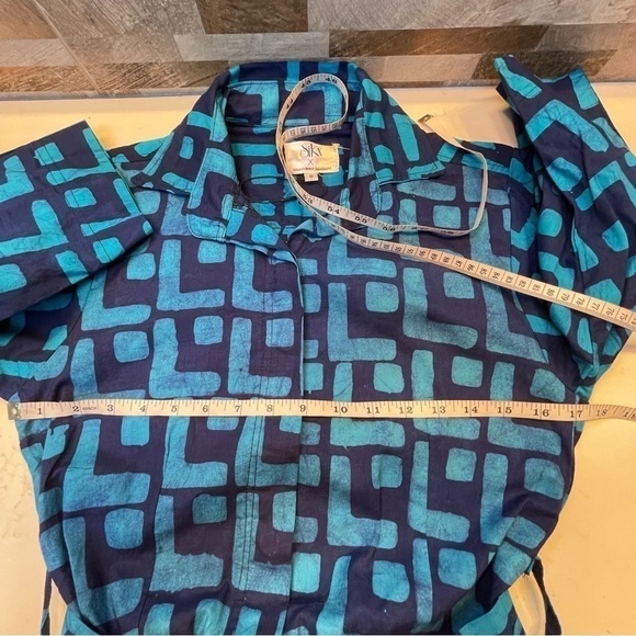 SIKA ANTHROPOLOGIE x Geometric Cotton Romper One Piece Size 8 - Picture 11 of 16